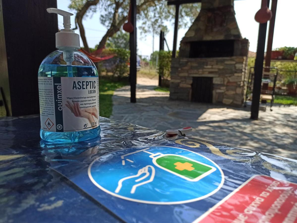 הוילה אורמוס פנגיאס Feggaropetra By The Sea מראה חיצוני תמונה